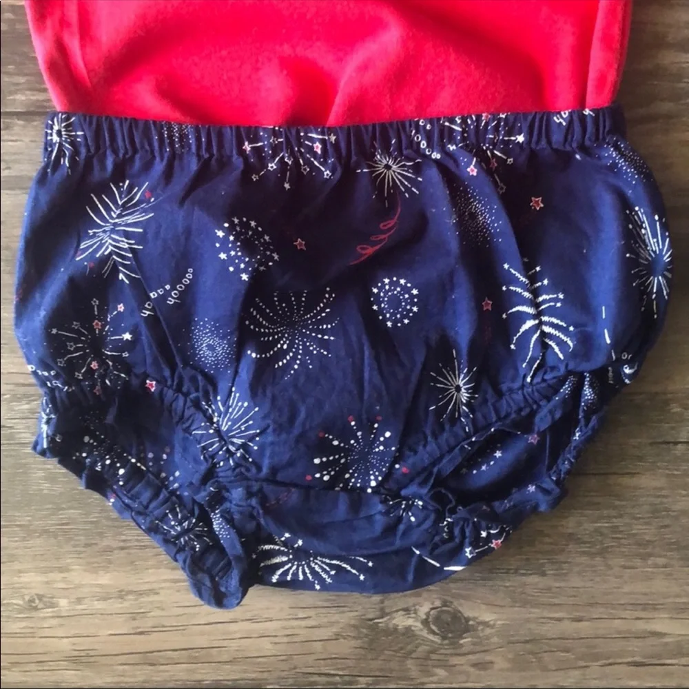 Carter’s OldNavy 4th of July Onesie & Diaper Cover